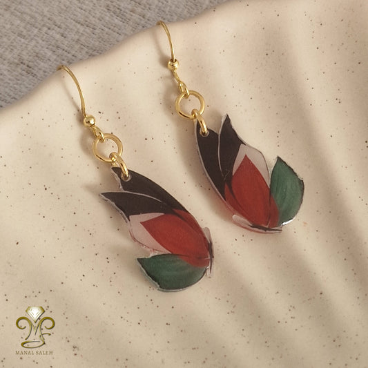 Lydia's Butterfly - The earrinngs