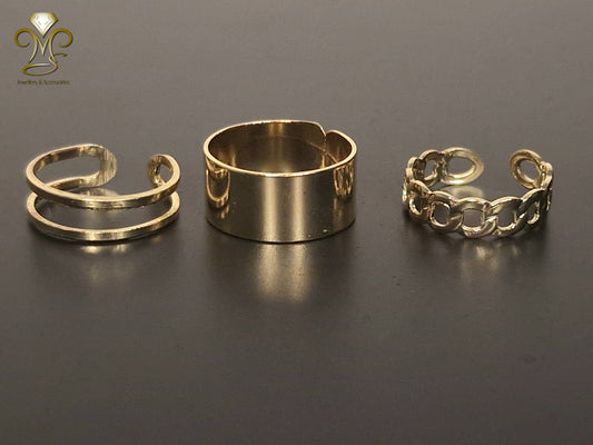 The 3 rings set