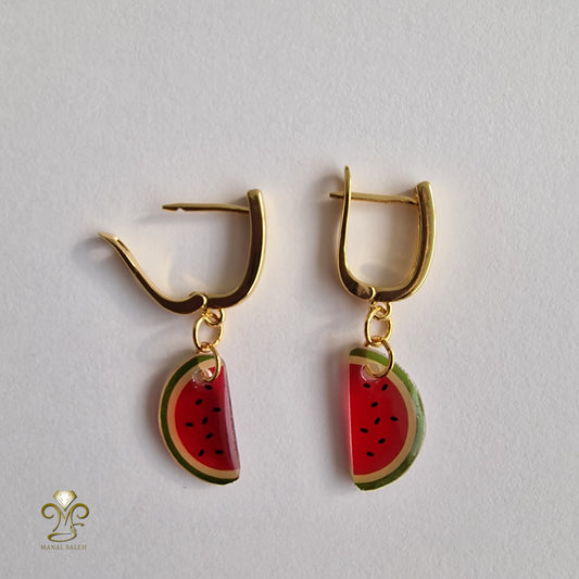 Watermelon earrings style 3