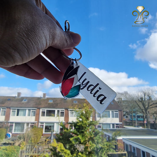 Lydia's Butterfly - The Keychain (Customised name!)