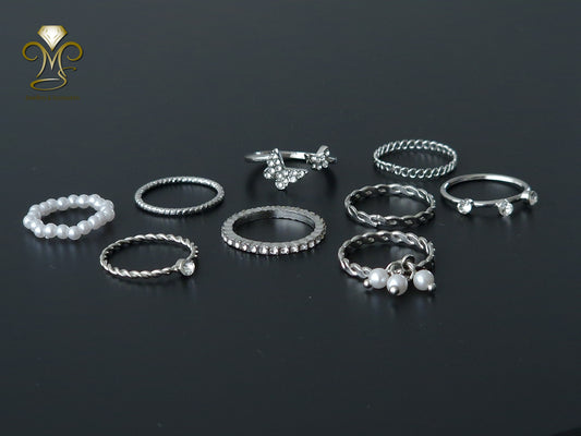 Simply elegant rings set